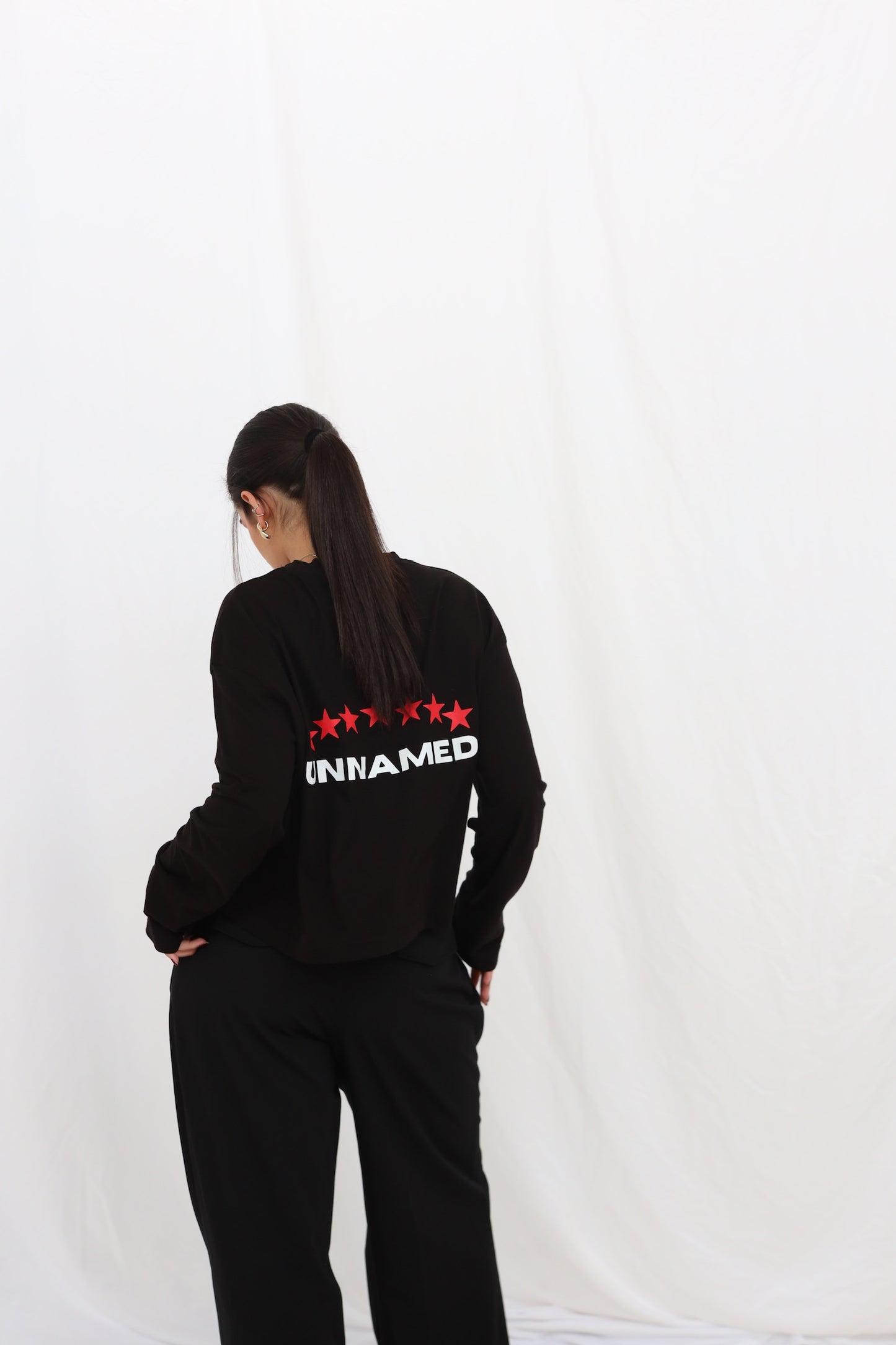 BLACK BOXY LONG SLEEVE