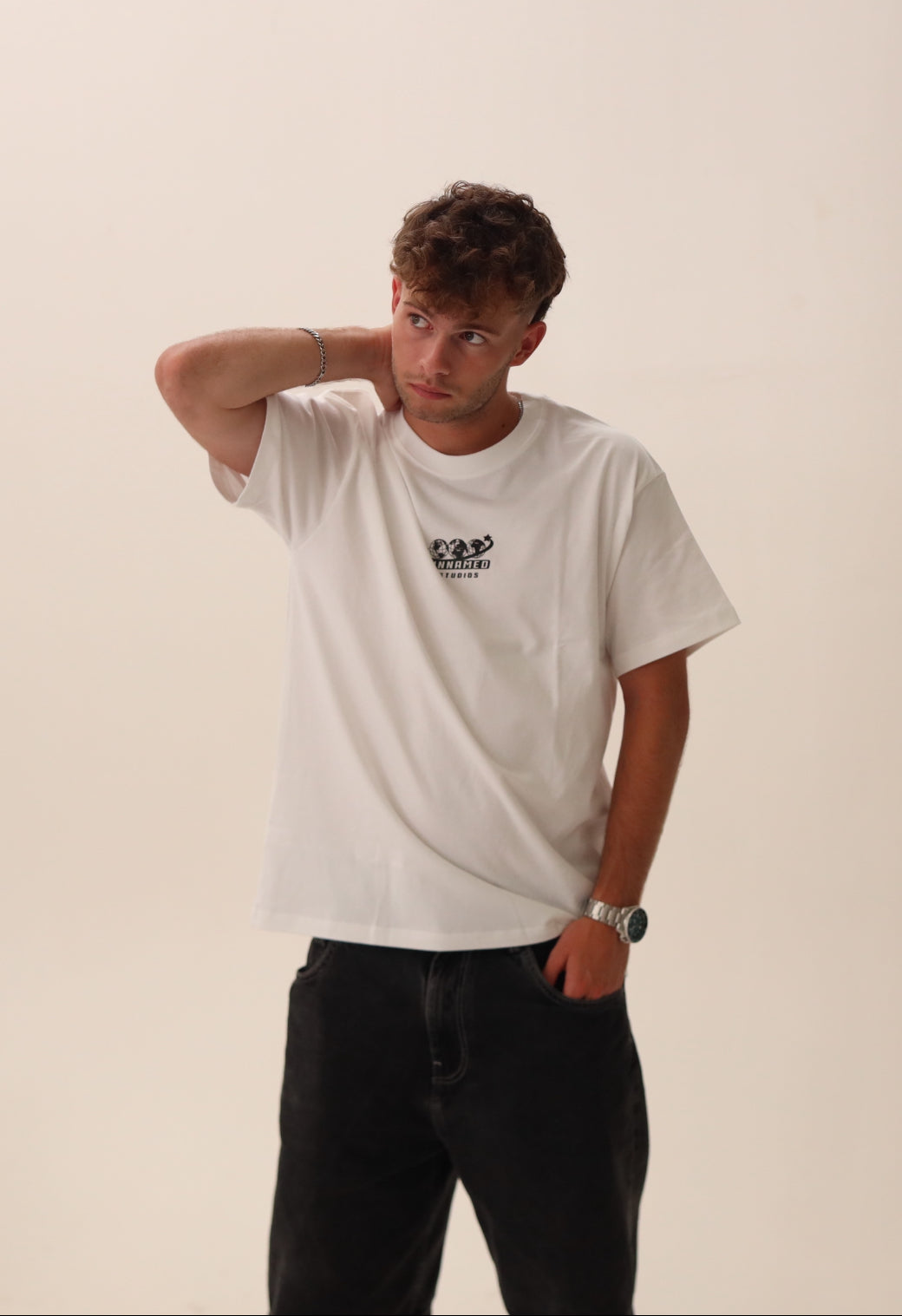 GREEN "AFTER HOURS" OVERSIZED T-SHIRT